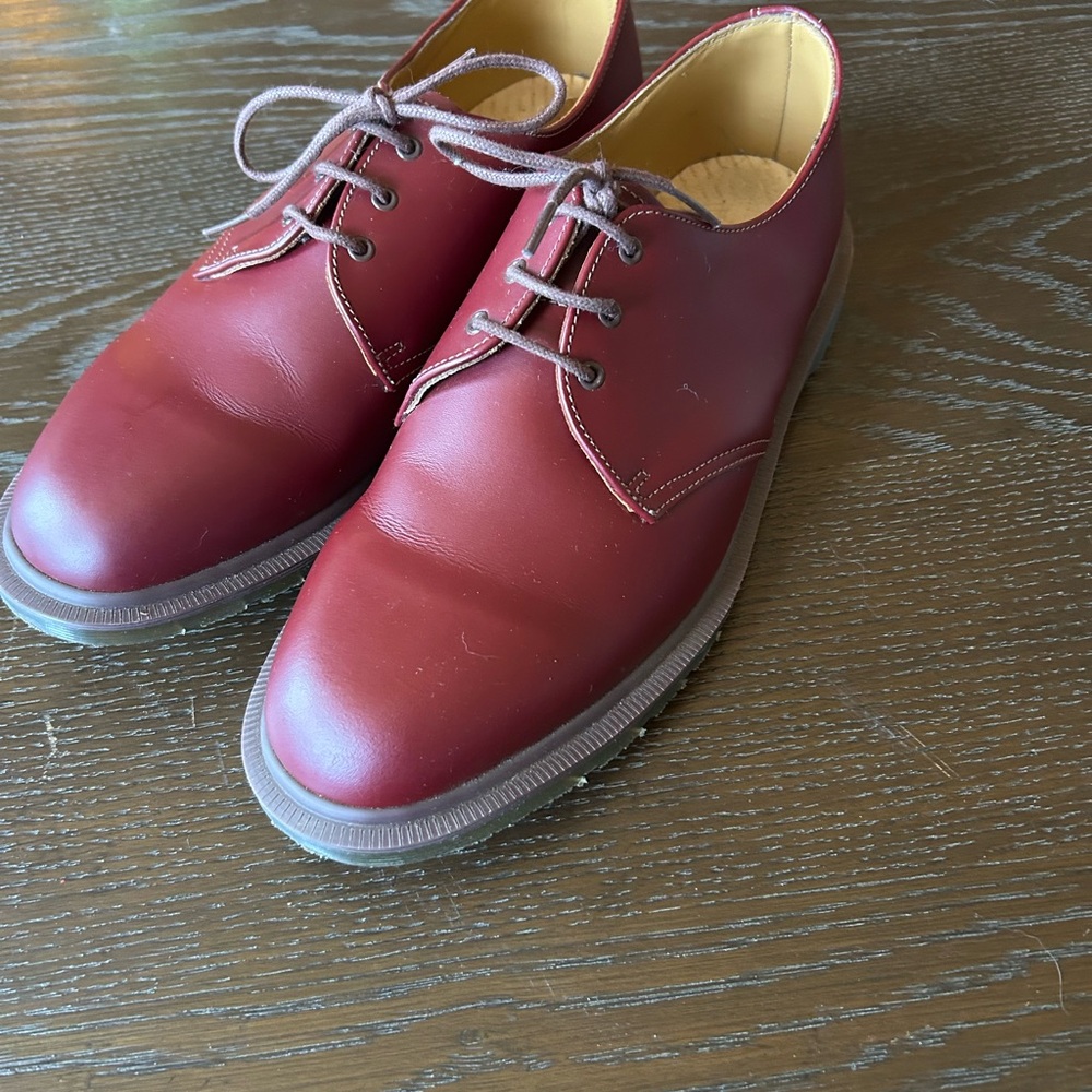 Dr. Martens Burgundy Oxfords